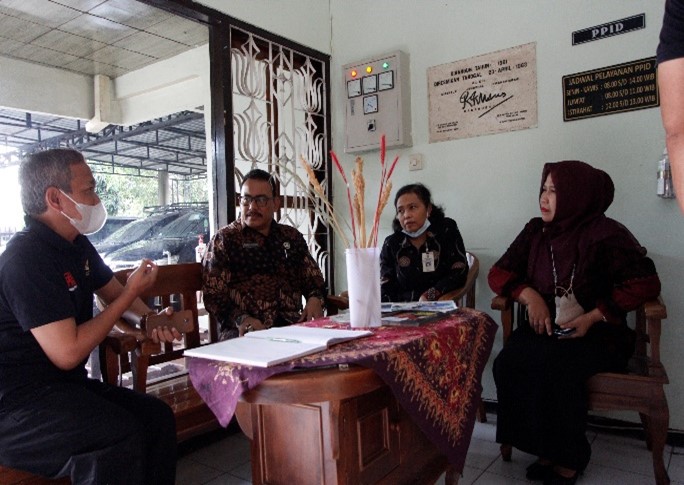 VISITASI KI JAWA TIMUR DALAM RANGKA KI AWARDS TAHUN 2022 DI DINAS KOMUNIKASI INFORMATIKA DAN STATISTIK KABUPATEN PONOROGO 2