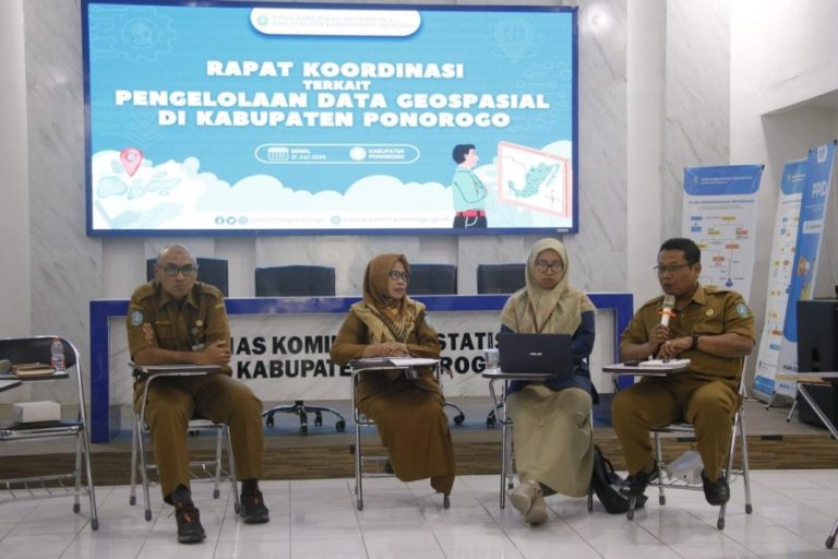 Dinas Kominfo dan Statistik Ponorogo Matangkan Sistem Informasi Geospasial